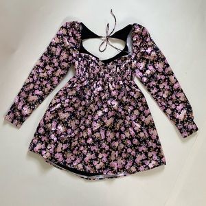 For love and lemons Kate long sleeve mini dress